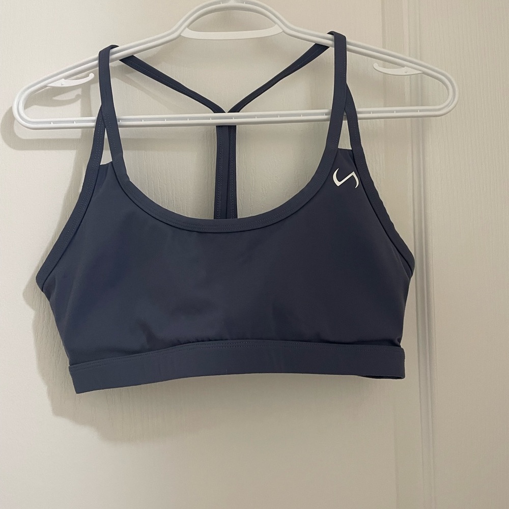 Stylish Charcoal Sports Bra